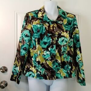 R.Q.T lightweight button front jacket